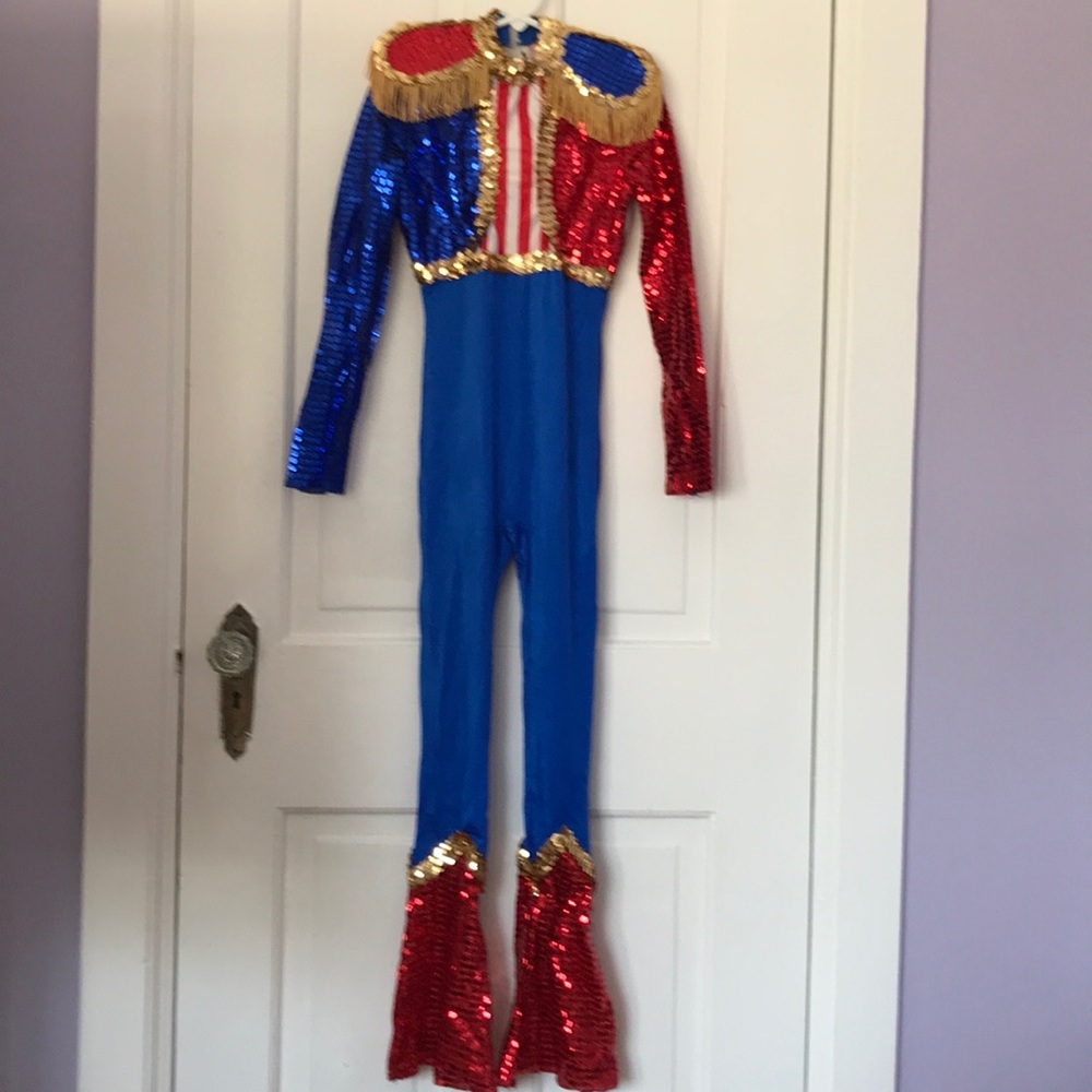 Soldier tap jazz dance costume